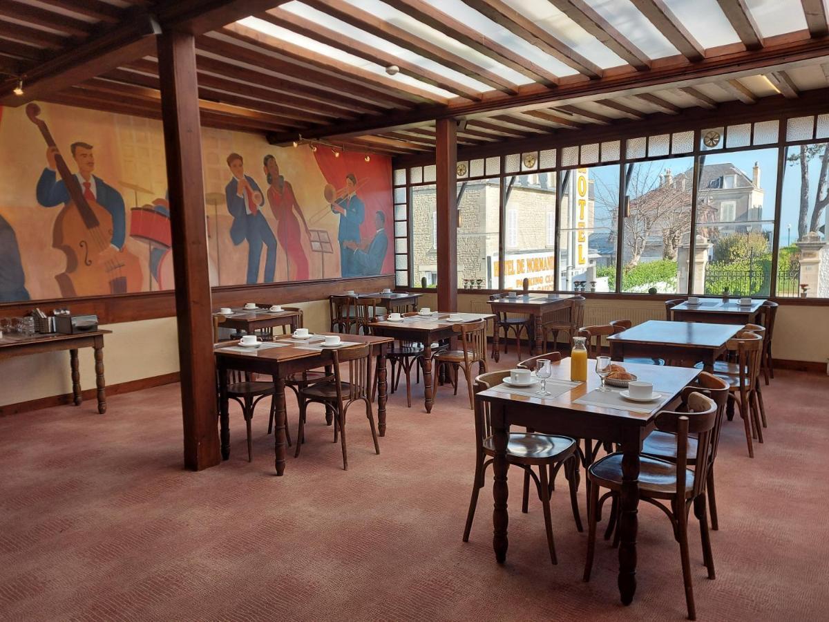 Hotel De Normandie Saint-Aubin-Sur-Mer  Dış mekan fotoğraf