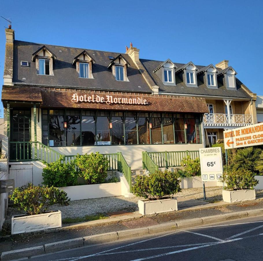 Hotel De Normandie Saint-Aubin-Sur-Mer  Dış mekan fotoğraf